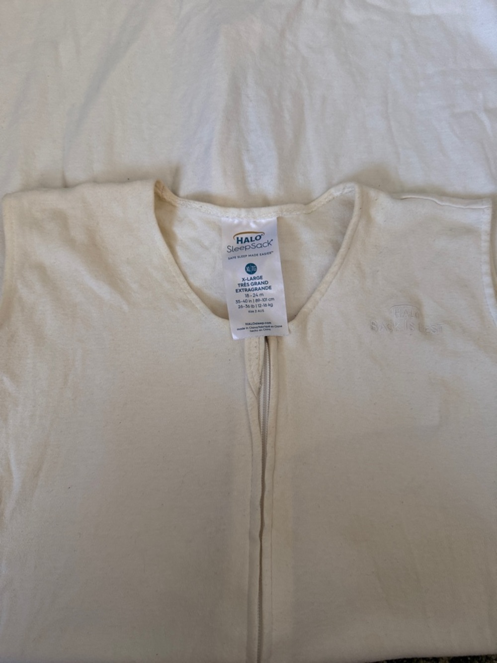 Halo Baby Sleep Sack in Cream